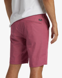 5 Crossfire Solid Submersible Shorts 20" Pink ABYWS00195 Billabong