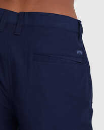 3 Crossfire Solid Submersible Shorts 20" Blue ABYWS00195 Billabong