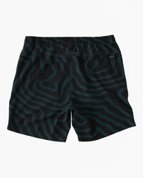 5 A/Div Surftrek Elastic Shorts 17" Green ABYWS00196 Billabong