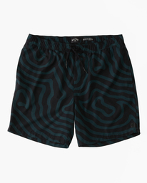 4 A/Div Surftrek Elastic Shorts 17" Green ABYWS00196 Billabong
