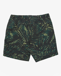 6 A/Div Surftrek Elastic Shorts 17" Green ABYWS00196 Billabong