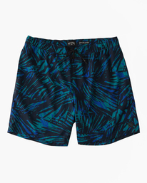 5 A/Div Surftrek Elastic Shorts 17" Blue ABYWS00196 Billabong