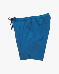 7 A/Div Surftrek Elastic Waist Shorts 17" Blue ABYWS00196 Billabong
