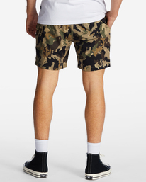 billabong, A/Div Surftrek Elastic Waist Shorts 17", CAMO (cmm) SURFTREK ELASTIC ABYWS00196