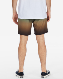 2 A/Div Surftrek Elastic Waist Shorts 17" Multicolor ABYWS00196 Billabong