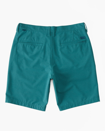 6 Crossfire Slub Submersible 19" Shorts Blue ABYWS00199 Billabong