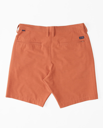 4 Crossfire Slub Submersible 19" Shorts Red ABYWS00199 Billabong