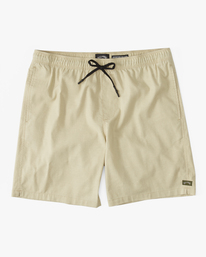 3 Surftrek Hemp Technical Elasticized Shorts Beige ABYWS00201 Billabong