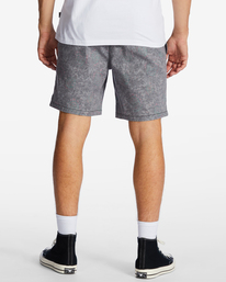 billabong, Surftrek Hemp Technical Elasticized Shorts, RAVEN (rav) Surftrek Hemp - Technical Elasticated Shorts for Men ABYWS00201