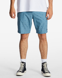 Crossfire Print 19" - Hybrid Shorts for Men  ABYWS00202