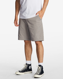 3 Carter - Workwear Shorts für Männer Grau ABYWS00206 Billabong