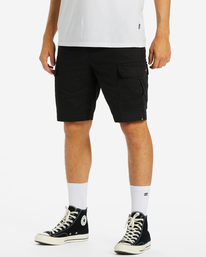 3 Combat - Short cargo pour Homme Gris ABYWS00207 Billabong