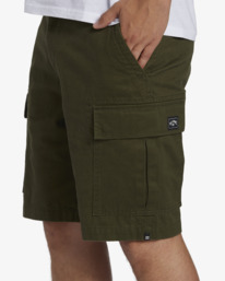 4 Combat - Cargoshorts für Männer Grün ABYWS00207 Billabong