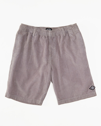 4 Larry - Kordshorts für Männer Grau ABYWS00208 Billabong
