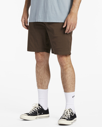 1 Carter Performance 20" Shorts Brown ABYWS00209 Billabong