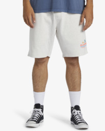 billabong, Shorebird - Sweat Shorts for Men, LIGHT GREY HEATHER (lgh) Shorebird - Sweat Shorts for Men ABYWS00229