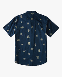 6 Sundays Mini Short Sleeve Shirt Blue ABYWT00112 Billabong