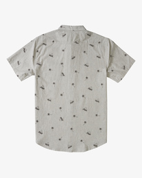 6 Sundays Mini Short Sleeve Shirt Grey ABYWT00112 Billabong