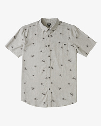 5 Sundays Mini Short Sleeve Shirt Grey ABYWT00112 Billabong