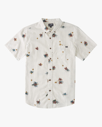 5 Sundays Mini Short Sleeve Shirt Brown ABYWT00112 Billabong