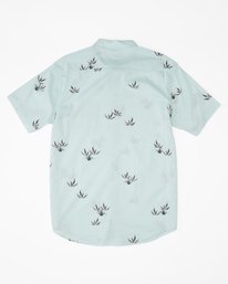 5 Sundays Mini Short Sleeve Shirt Blue ABYWT00112 Billabong