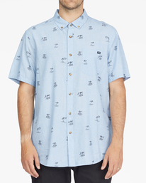 0 Sundays Mini Short Sleeve Shirt Black ABYWT00112 Billabong