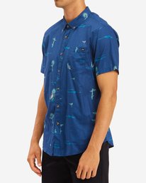 1 Sundays Mini Short Sleeve Shirt Brown ABYWT00112 Billabong