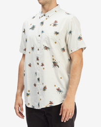1 Sundays Mini Short Sleeve Shirt Brown ABYWT00112 Billabong