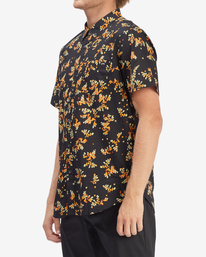 1 Sundays Mini Short Sleeve Shirt White ABYWT00112 Billabong