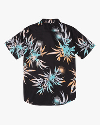2 Sundays Floral Short Sleeve Shirt Black ABYWT00113 Billabong