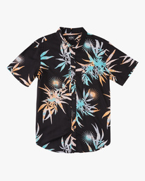 1 Sundays Floral Short Sleeve Shirt Black ABYWT00113 Billabong