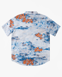 5 Sundays Floral Short Sleeve Shirt Blue ABYWT00113 Billabong