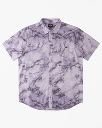 4 Sundays Floral Short Sleeve Shirt Purple ABYWT00113 Billabong