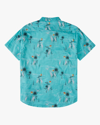 5 Sundays Floral Short Sleeve Shirt Grey ABYWT00113 Billabong