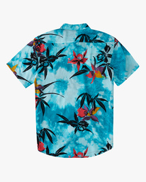 5 Sundays Floral Short Sleeve Shirt Blue ABYWT00113 Billabong