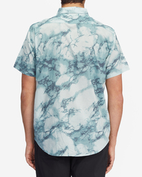 2 Sundays Floral Short Sleeve Shirt Blue ABYWT00113 Billabong