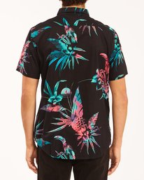 2 Sundays Floral Short Sleeve Shirt Blue ABYWT00113 Billabong