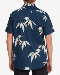 2 Sundays Floral Short Sleeve Shirt Blue ABYWT00113 Billabong