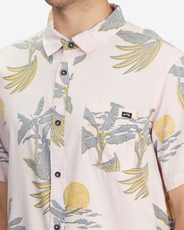 5 Sundays Floral Short Sleeve Shirt Pink ABYWT00113 Billabong