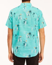 2 Sundays Floral Short Sleeve Shirt Grey ABYWT00113 Billabong