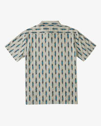 5 Sundays Jacquard Short Sleeve Shirt  ABYWT00114 Billabong