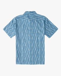 6 Sundays Jacquard Short Sleeve Shirt Orange ABYWT00114 Billabong