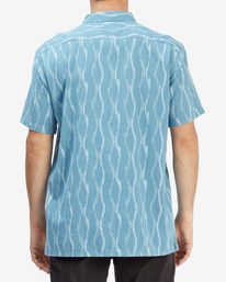 3 Sundays Jacquard Short Sleeve Shirt Orange ABYWT00114 Billabong