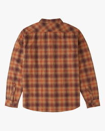 5 Coastline Flannel Shirt White ABYWT00116 Billabong