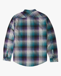 5 Coastline Flannel Shirt Orange ABYWT00116 Billabong