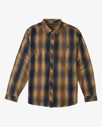 7 Coastline Flannel Shirt Blue ABYWT00116 Billabong