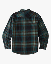 7 Coastline Flannel Shirt White ABYWT00116 Billabong