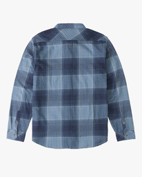 5 Coastline Flannel Shirt Blue ABYWT00116 Billabong
