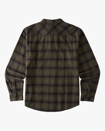 5 Coastline Flannel Shirt Brown ABYWT00116 Billabong