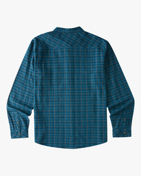 5 Coastline Flannel Shirt Blue ABYWT00116 Billabong